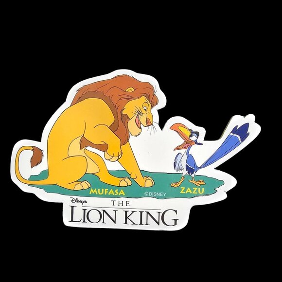 Walt Disney The Lion King Promo Badge Simba Mufasa Zazu BUNDLE Of 2 Pins - Picture 6 of 13